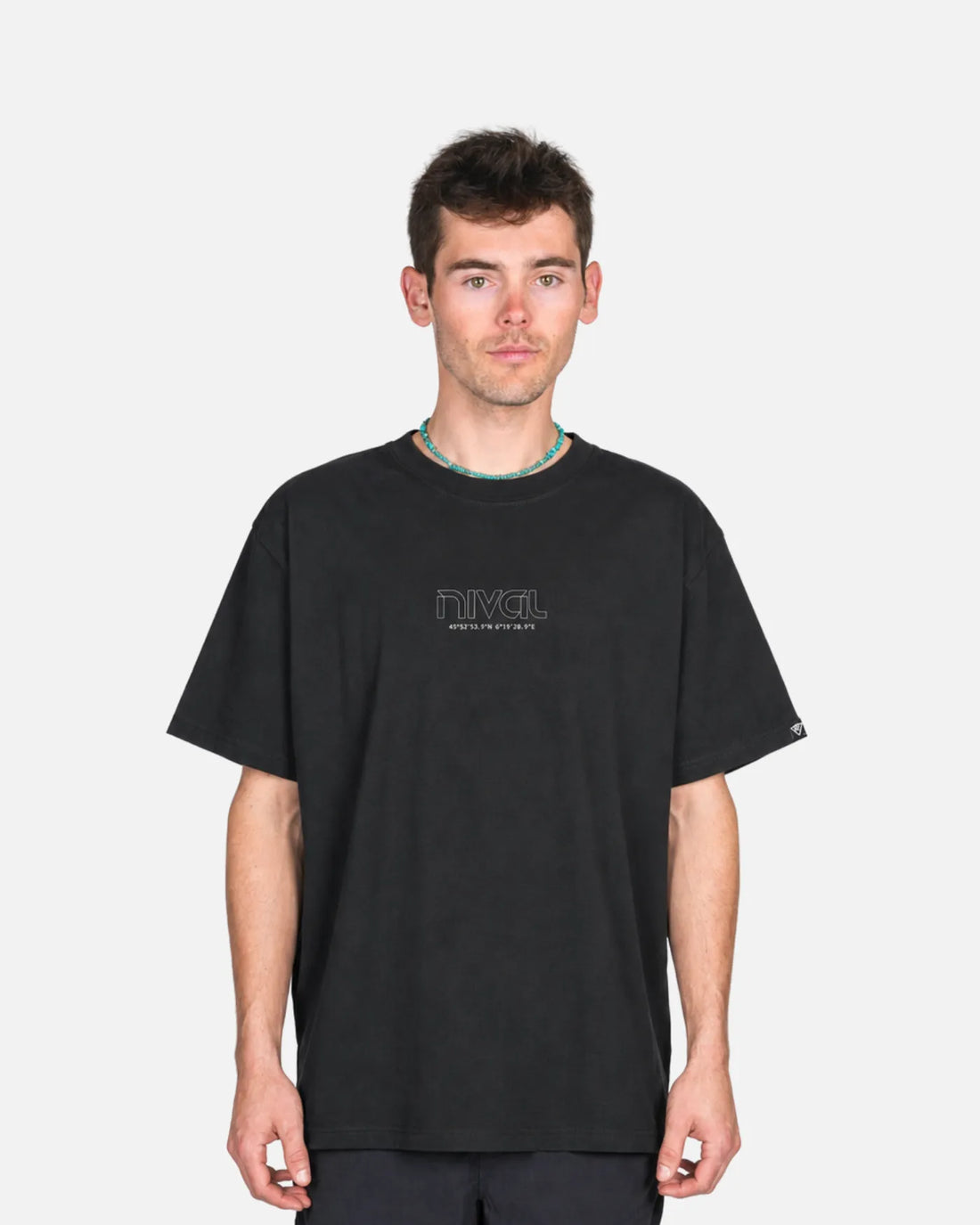 T-shirt Oversize Topographic [noir/unisexe]