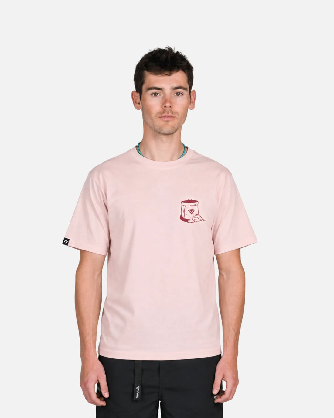 T-shirt Chalky [rose/unisexe]