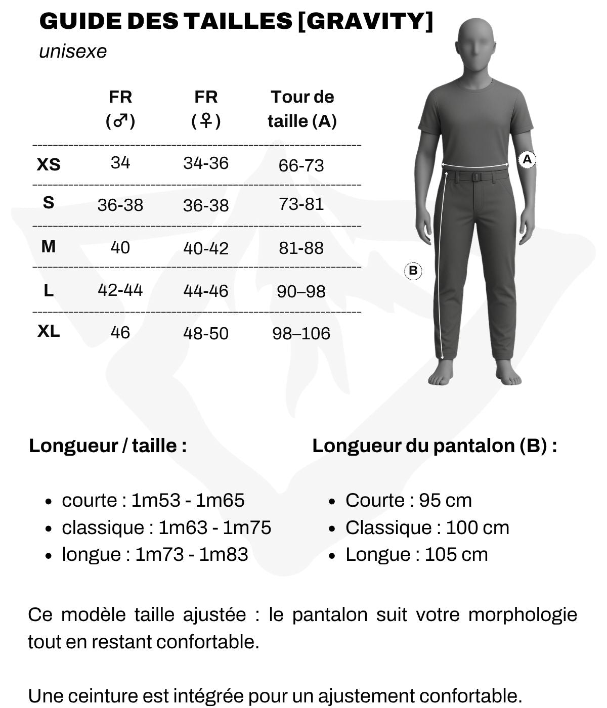 Guide des tailles