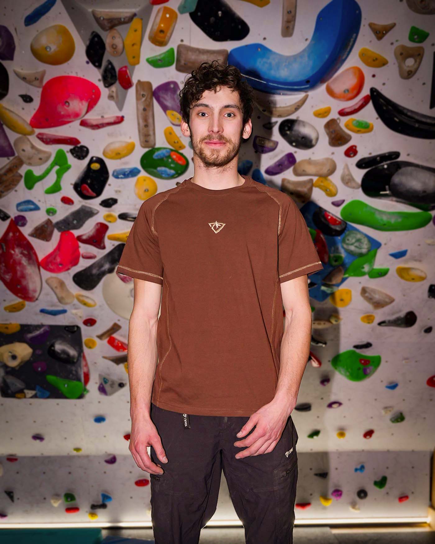 T-shirt Raglan [marron]
