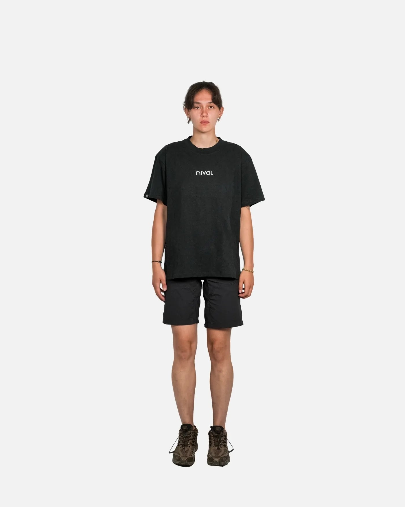 T-shirt Oversize Heky [noir/unisexe]