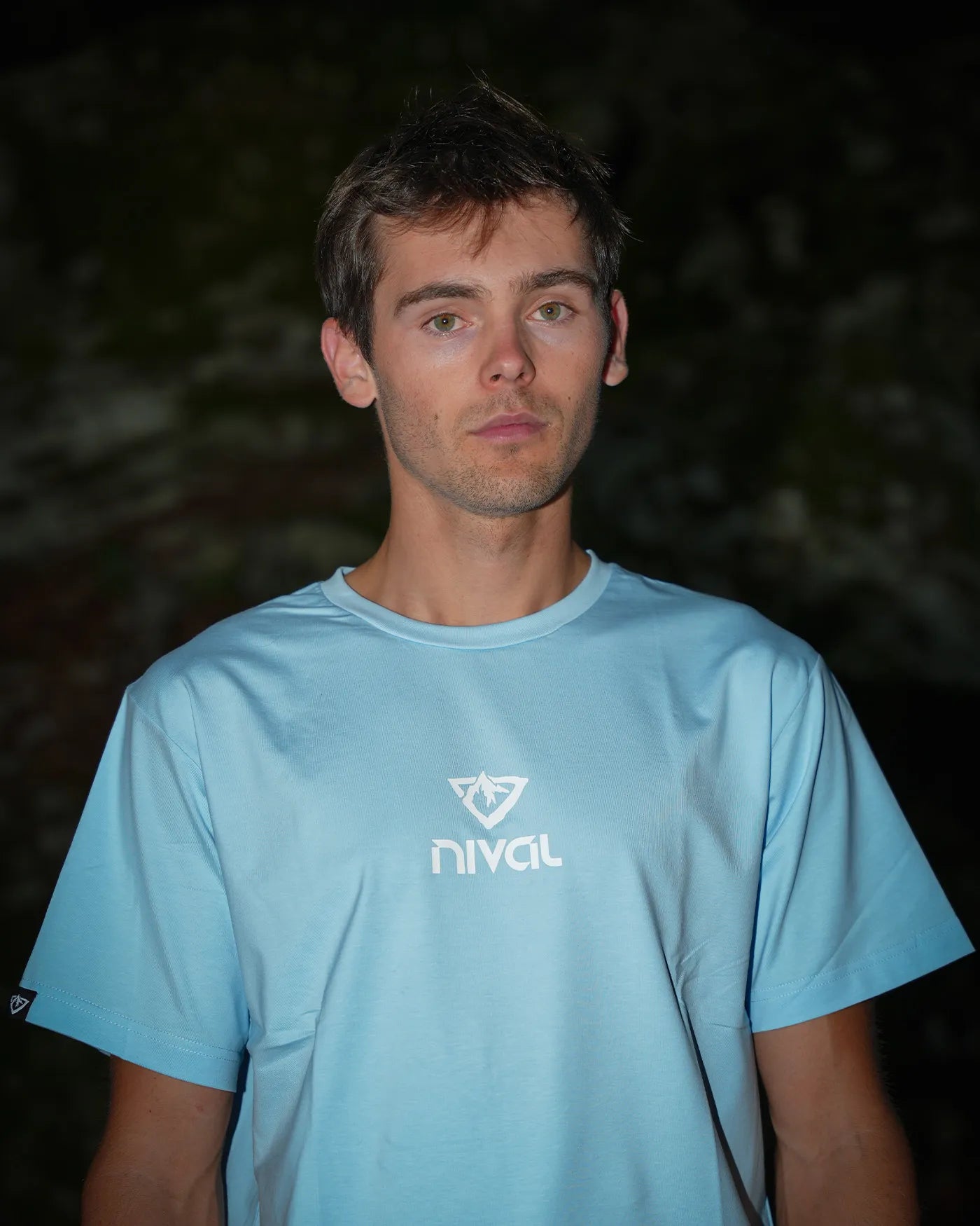 T-shirt Iris [bleu clair/unisexe]