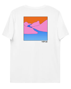 T-shirt Bio - Pink Summits [unisexe]